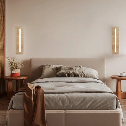 SereneStone - Lampe murale moderne Wabi Sabi