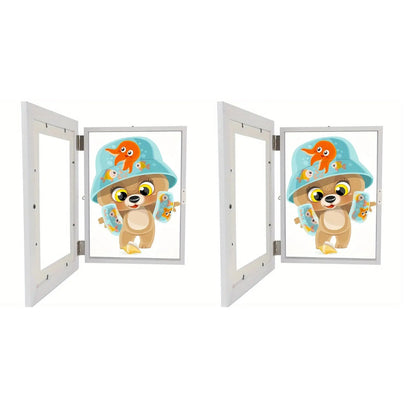 ArtSnap - 2x Removable Photo Frames with Magnetic Closure