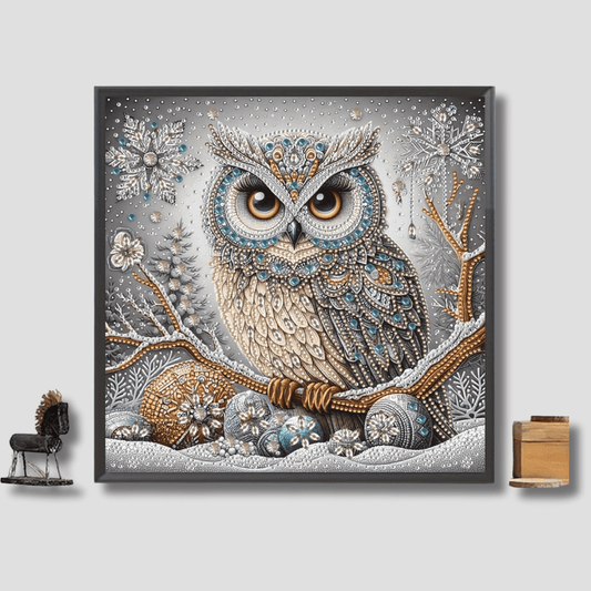 OwlGem - 5D Diamantmaleri Sæt til Hjemmet