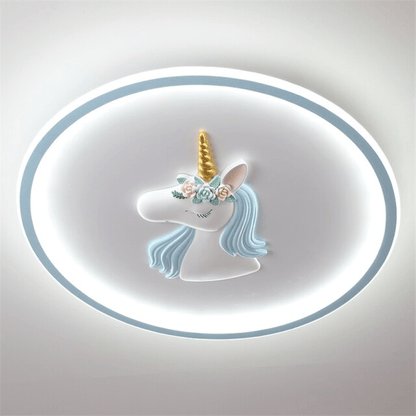 UnicornLuxe - Loftlampe med magisk enhjørningdesign og intim belysning