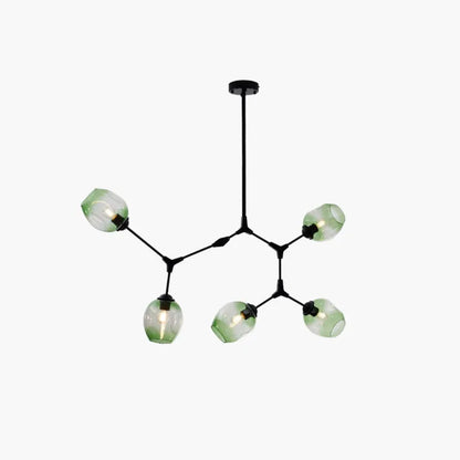 BubbleGlow - Sputnik Glas Kronleuchter
