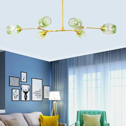 BubbleGlow - Sputnik Glas Kronleuchter
