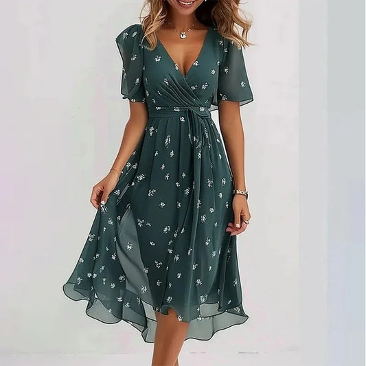 Valeria – Robe pour femmes avec imprimé floral