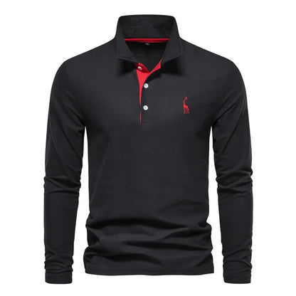 Polo à manches longues pour hommes - Bastian