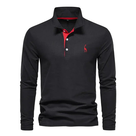 Polo à manches longues pour hommes - Bastian