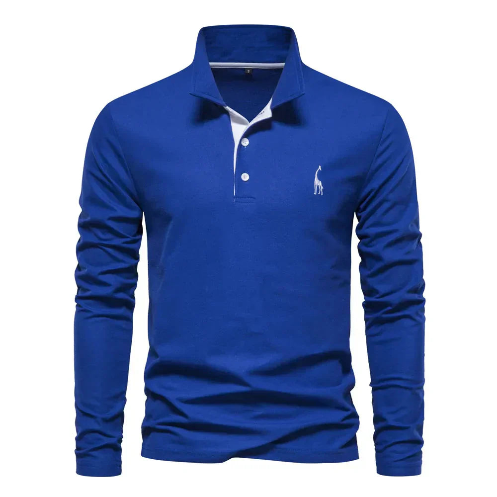 Polo à manches longues pour hommes - Bastian