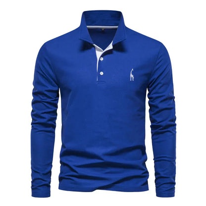 Polo à manches longues pour hommes - Bastian