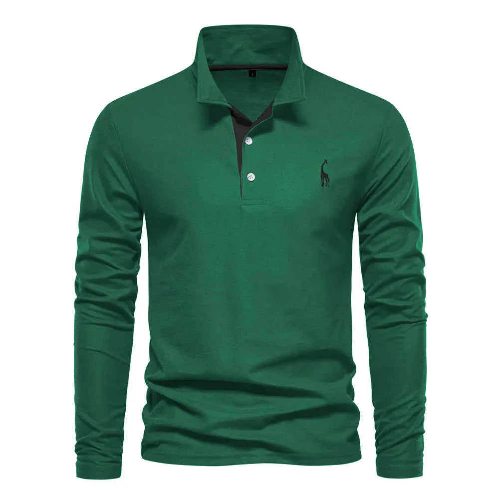 Polo à manches longues pour hommes - Bastian