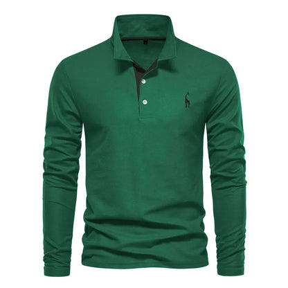 Polo à manches longues pour hommes - Bastian