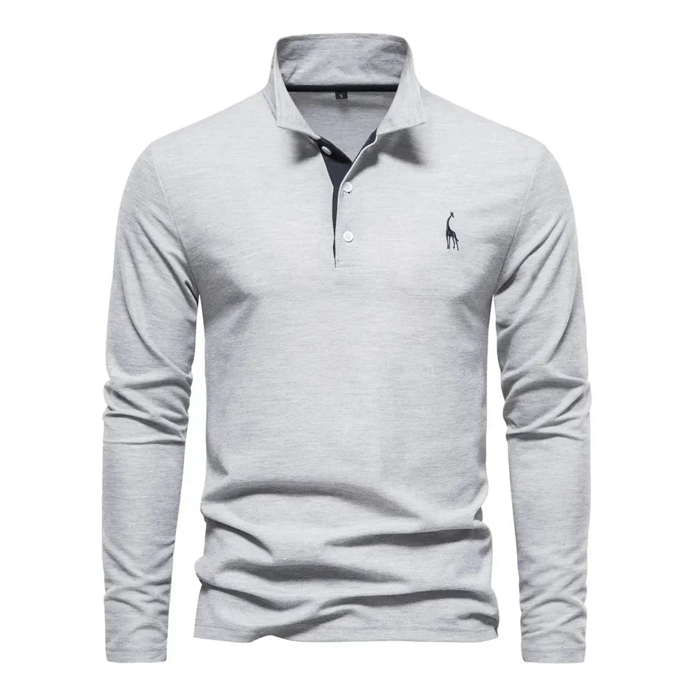 Polo à manches longues pour hommes - Bastian