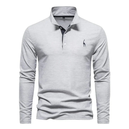 Polo à manches longues pour hommes - Bastian