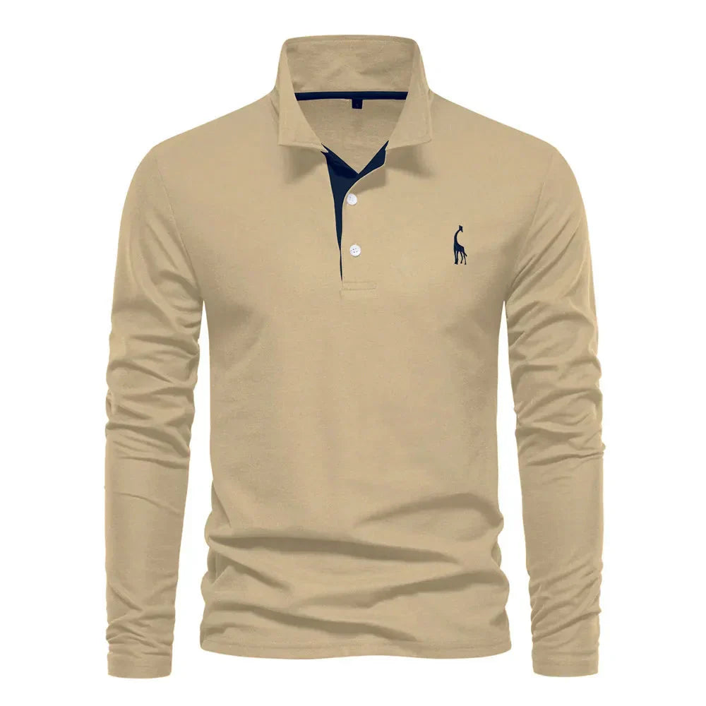 Polo à manches longues pour hommes - Bastian
