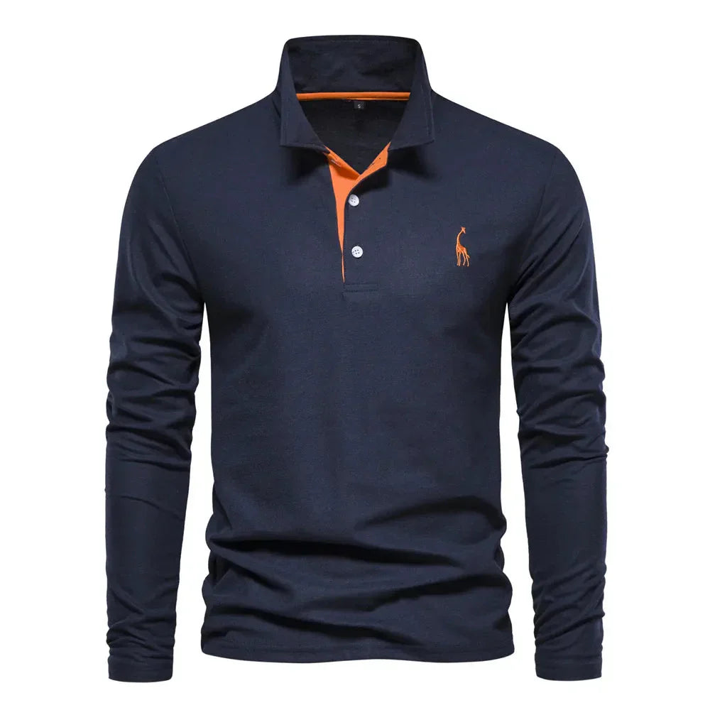 Polo à manches longues pour hommes - Bastian