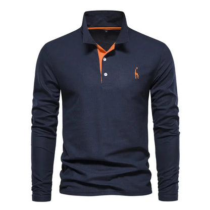 Polo à manches longues pour hommes - Bastian
