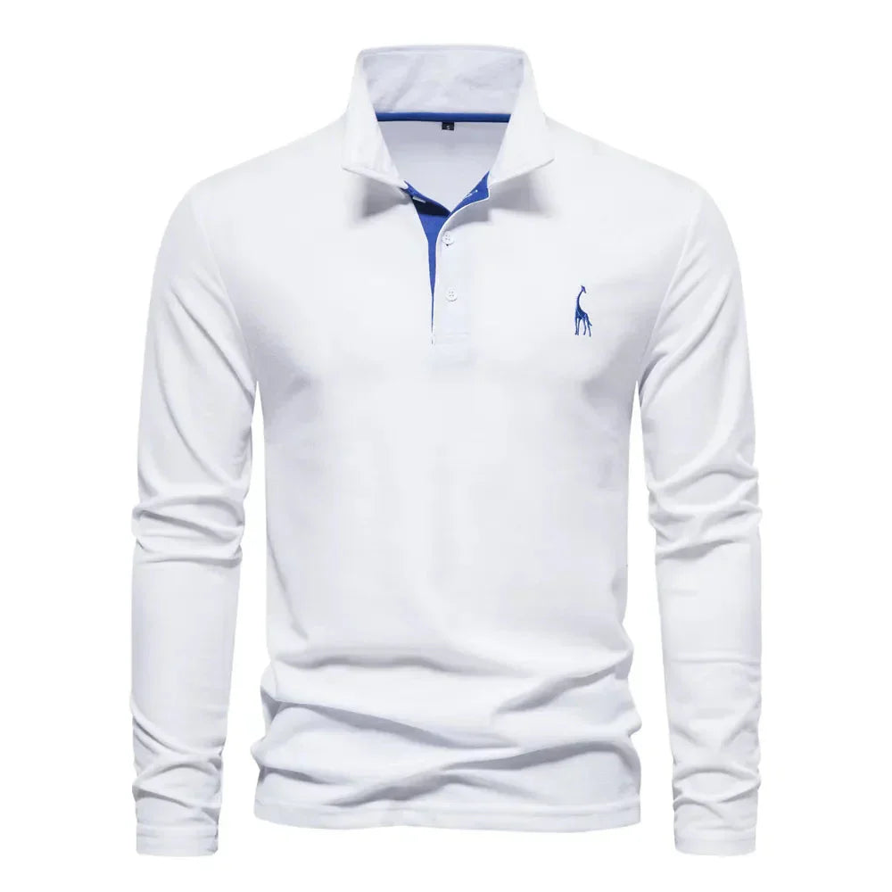 Polo à manches longues pour hommes - Bastian