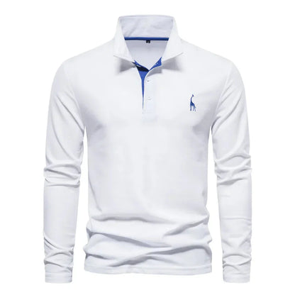 Polo à manches longues pour hommes - Bastian