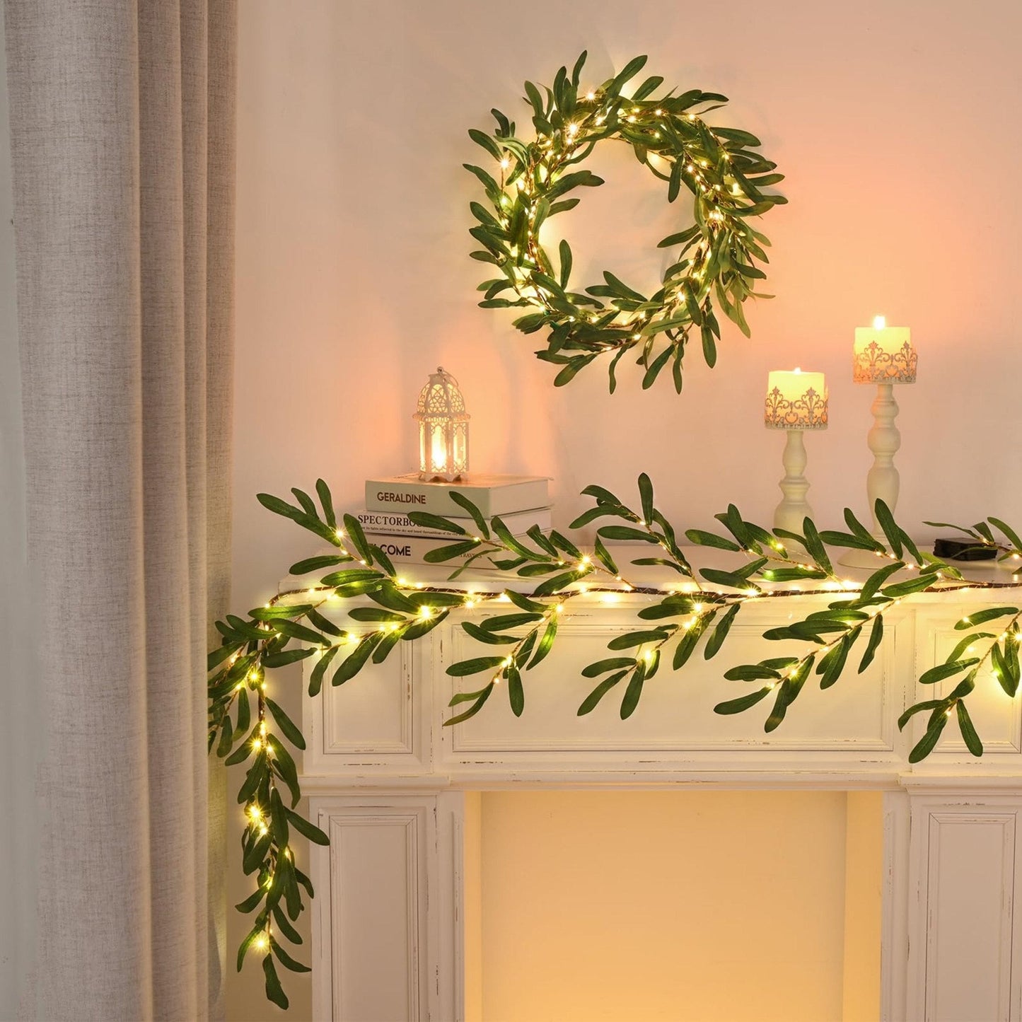 OliveGlow – LED-Tischlampe mit Ambiente