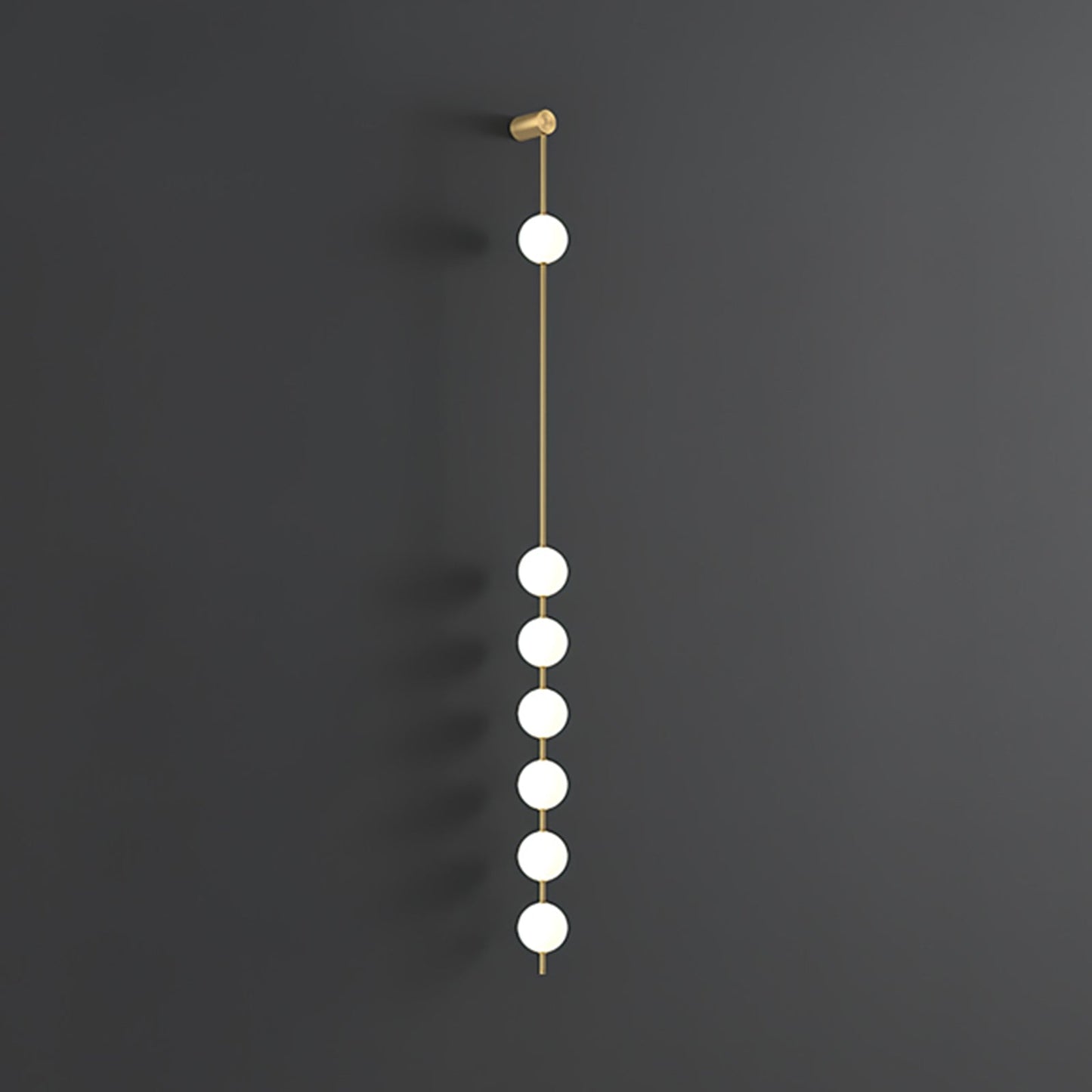 GoldStream - Moderne lodret vægbelysning