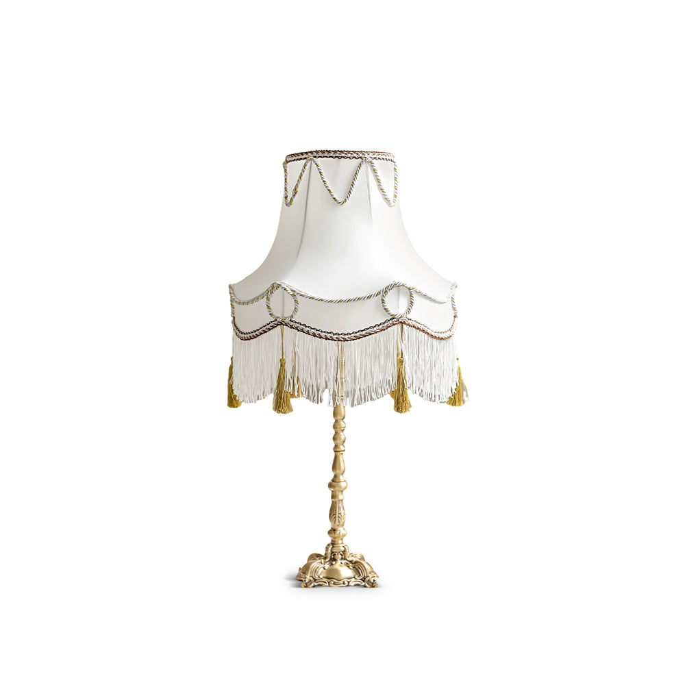 BrassLuxe - Bordlampe med victoriansk atmosfære og gyldne accenter