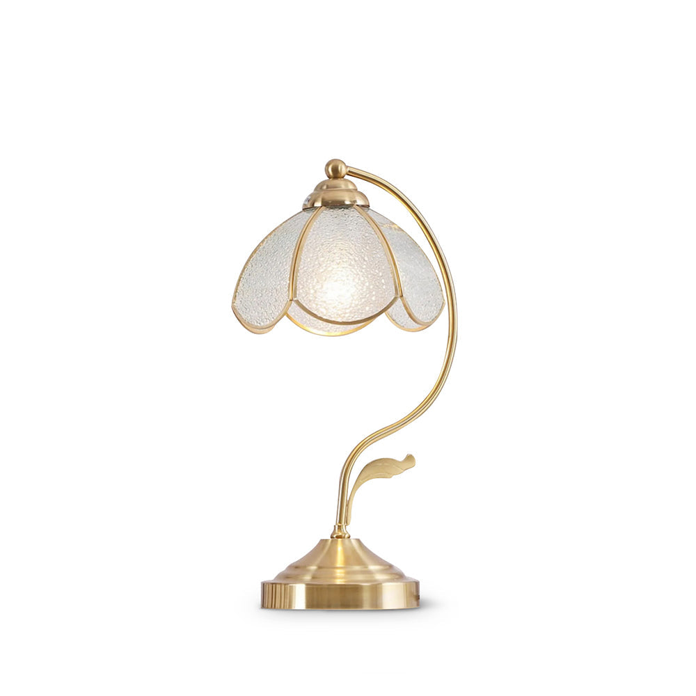 TiffanyBloom - Elegant Table Lamp with Floral Design