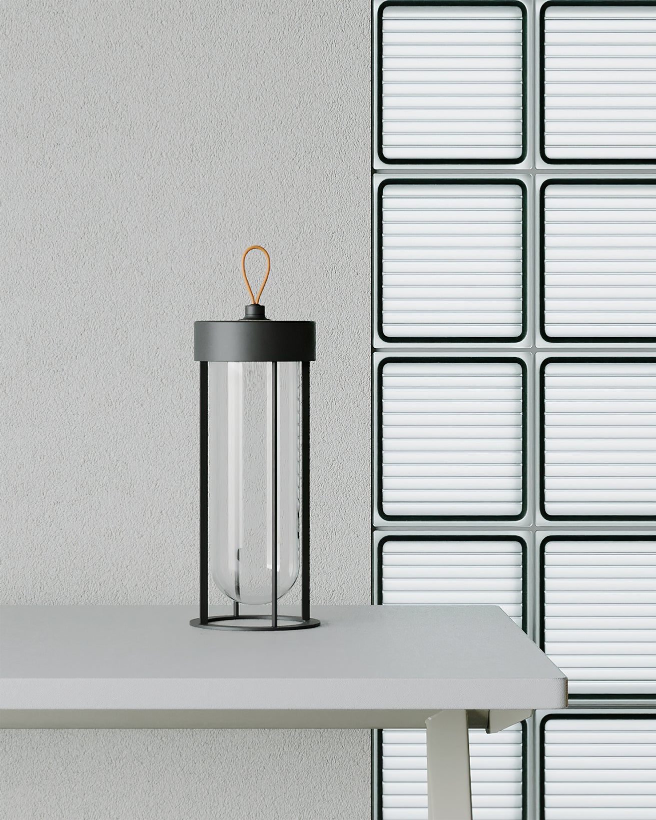LumiBreeze - Kompakt bordlampe med dæmpbar LED