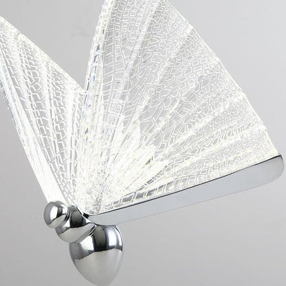 AviaraGlow - Schmetterlingsförmige Pendelleuchte mit integrierter LED-Beleuchtung