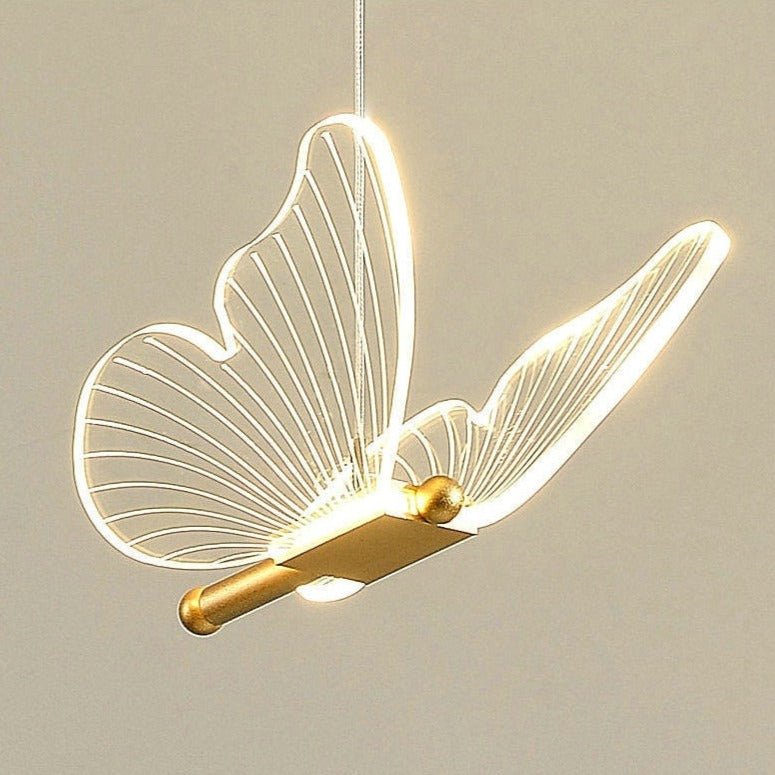 LuxeFarfalla - LED Hanglamp met Vlindervleugels