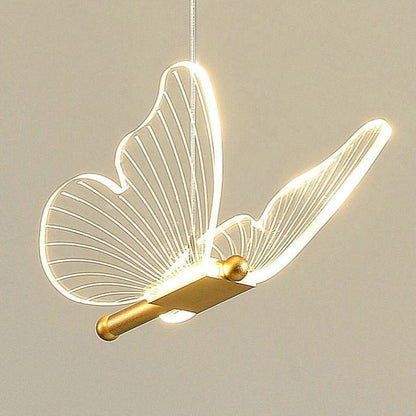 LuxeFarfalla - LED Hanglamp met Vlindervleugels