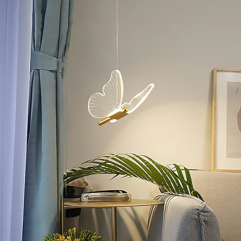 LuxeFarfalla - LED Hanglamp met Vlindervleugels