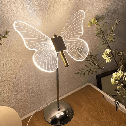 Winged Glow - Kristallen Tafellamp
