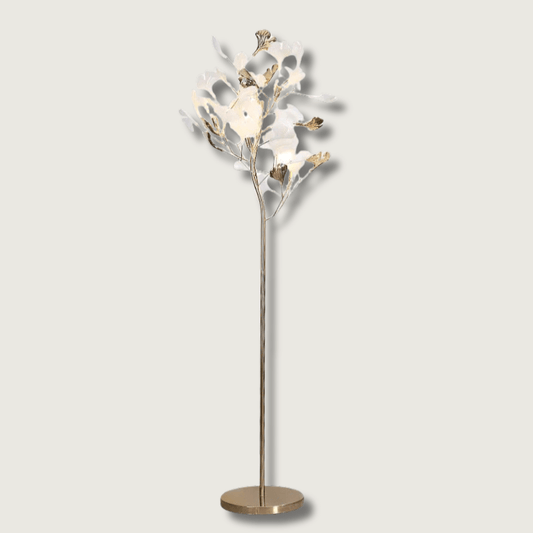 NatureLight - Kreativ gulvlampe med ginkgo-blade