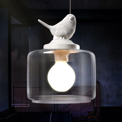 AviaryGlow - Pendant Light in Bird Style