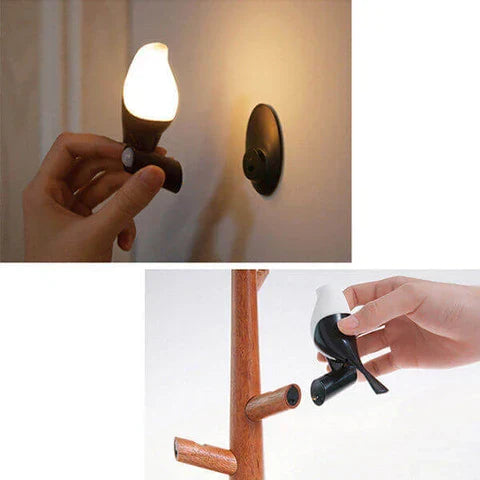OakGlow - Sensorbordlampe med naturligt træ