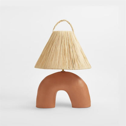 LuxeVolta - Table Lamp with Sleek Base and Electric Power