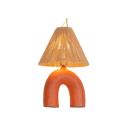 LuxeVolta - Table Lamp with Sleek Base and Electric Power