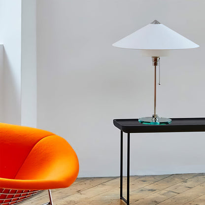Wagenfeld Glow - Lampe de table élégante à forme minimaliste