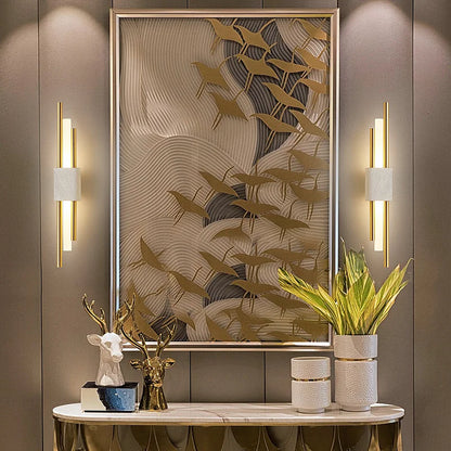 StoneBeam - Modern Marble Wall Lamp with LED