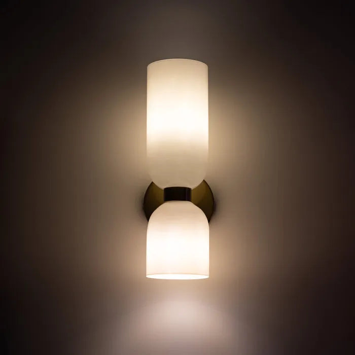 DuoGlow - LED Væglampe Glas