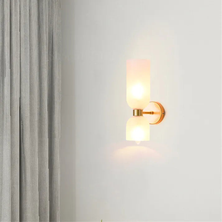 DuoGlow - LED Væglampe Glas