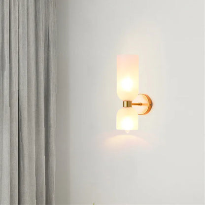 DuoGlow - LED Væglampe Glas
