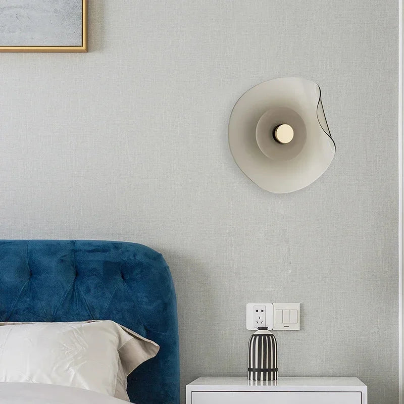 ModernGlow - Lampe murale en verre