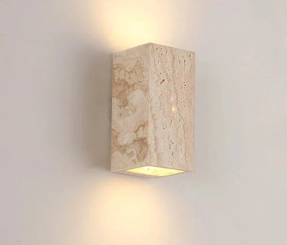 LemonGlow - Gul Stenvæglampe