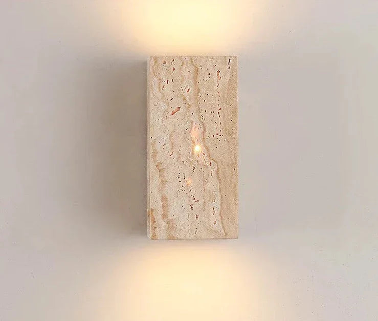 LemonGlow - Gul Stenvæglampe