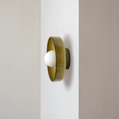 Lueur ronde | Lampe de plafond élégante