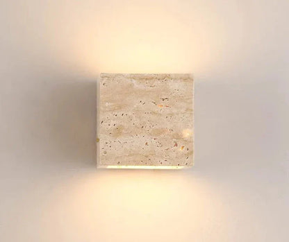 LemonGlow - Gul Stenvæglampe