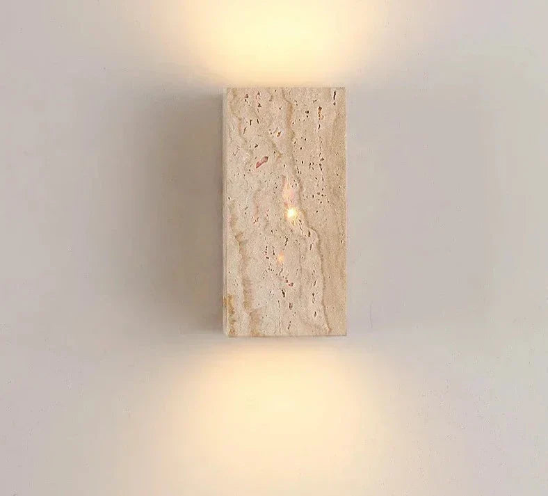 LemonGlow - Gul Stenvæglampe