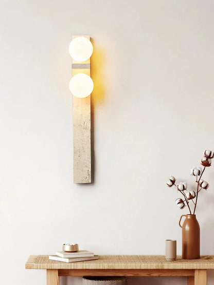 StoneGlow - Lampes murales à bandes LED longues pour salon