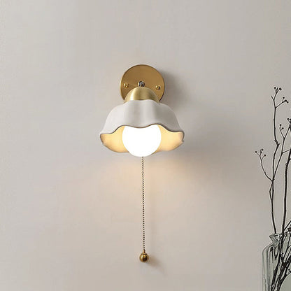 WhiteBloom - Lampe Murale Rétro Style Français
