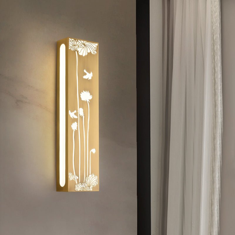 ShaoGlow - Wandleuchte im neuen chinesischen Stil für elegante Innenräume