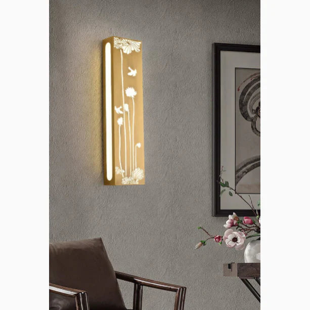 ShaoGlow - Wandleuchte im neuen chinesischen Stil für elegante Innenräume